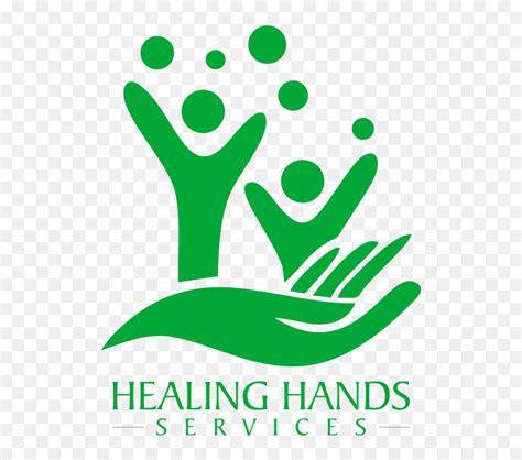 , Healing Hands - Creative Hospital Logo Design, HD Png Download - vhv