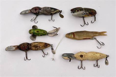 Collection Of Antique Fishing Lures Auction