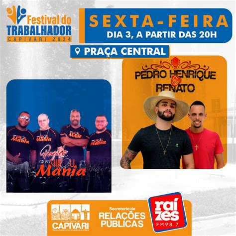 Pra A Central Se Prepara Para O Festival Do Trabalhador