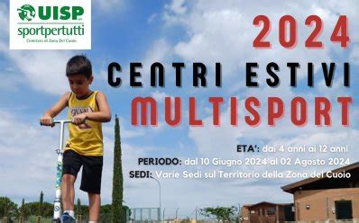 UISP Zona Del Cuoio CENTRI ESTIVI 2024