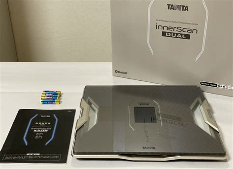 【未使用に近い】tanita タニタ Bluetooth対応 デュアルタイプ体組成計 インナースキャンデュアル Rd 911 Gd グレイッシュゴールドの落札情報詳細 ヤフオク落札価格検索