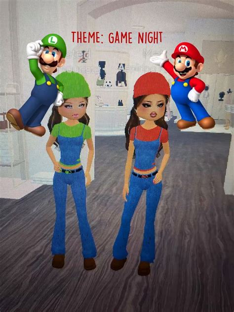 Mario And Luigi In 2024 Mario And Luigi Dress To Impress Game Night