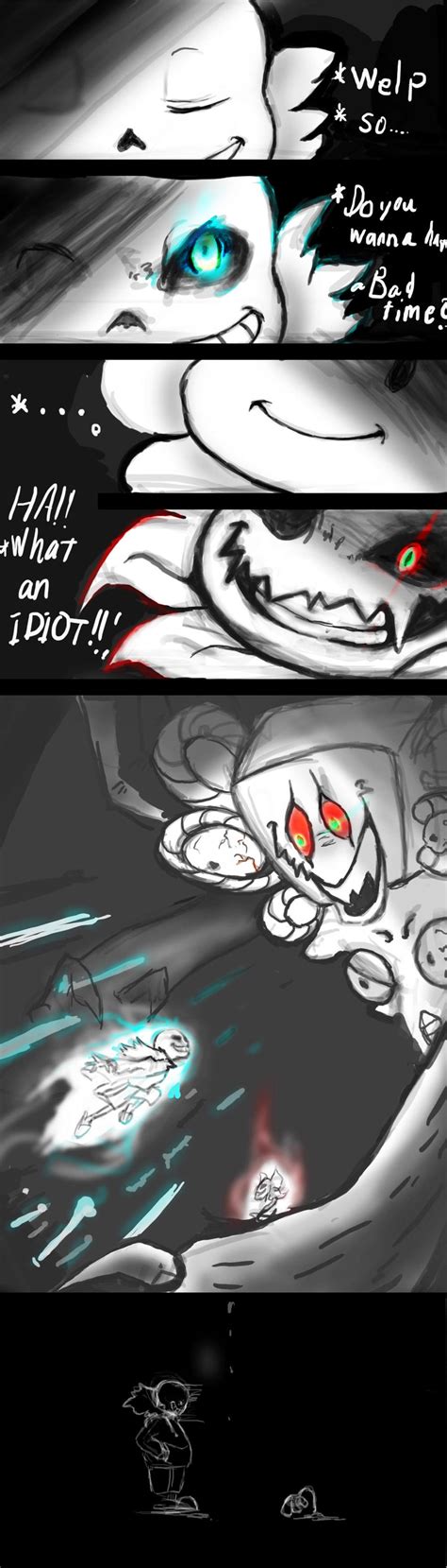 Sans Vs Floweyundertale By Mega1126 On Deviantart