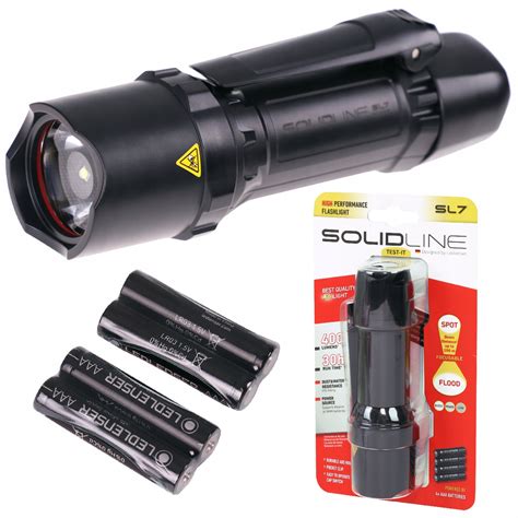 LATARKA LED LENSER Solidline SL7 400lm L LL 502233 13377926106