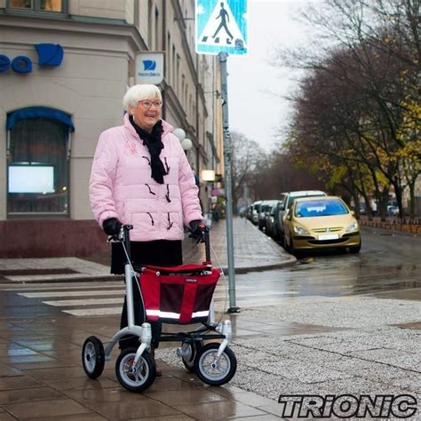 Trionic Walker Rollator — The New Premium Class Among Rollator Trionic Mobility Walkers