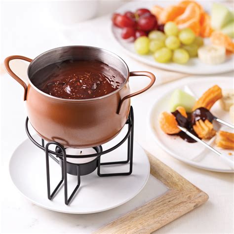 Fondue au chocolat épicé Recettes Cuisine et nutrition Pratico