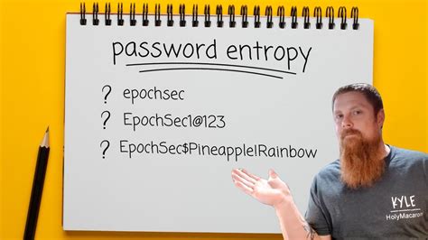 Password Entropy Create Strong Passwords Youtube