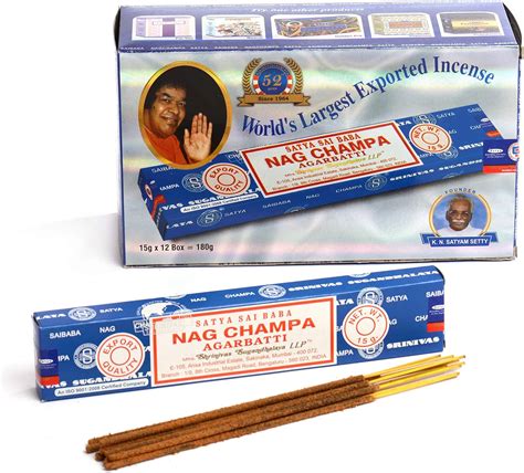 Satya Fbaii100nc Nag Champa Incense Sticks 15 Gms Special 12 Pack