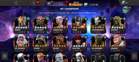 Rate My Champs By Class — Marvel Contest Of Champions