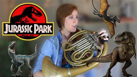 Themes From Jurassic Park Horn Cover Youtube