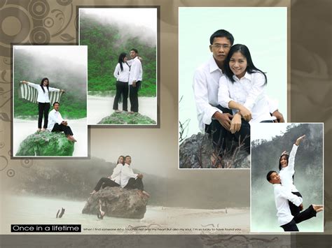 Editing Album: Contoh Album Kolase Pre Wedding