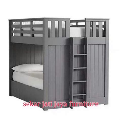 Jual Tempat Tidur Ranjang Dipan Susun Anak Minimalis Bunk Bed Tingkat