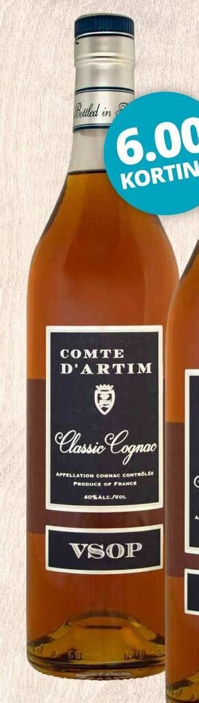 Comte D Artim VSOP Cognac 70 Cl Aanbieding Bij Mitra