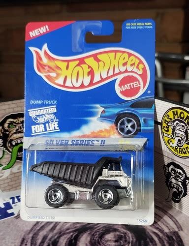 Hot Wheels 1996 420 Silver Series IICHROME CAT Dump Truck Black BedCh ORSB EBay