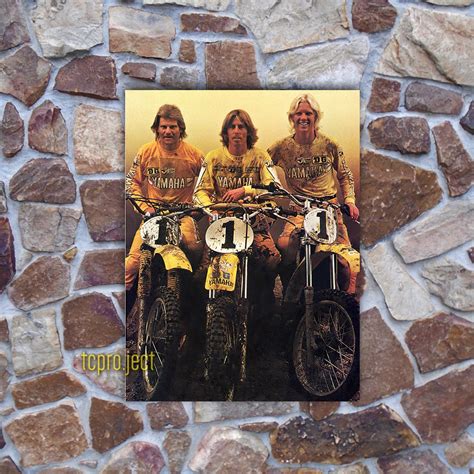 Jual Motocross Bob Hannah Champions Poster Dekorasi Hiasan