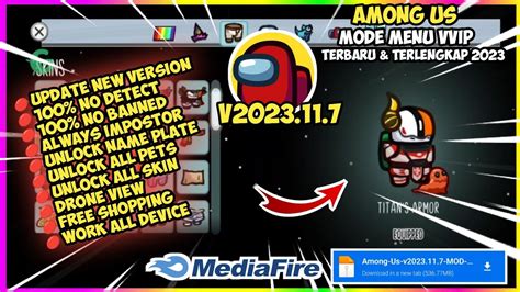 Among Us Apk Mod Menu V2023 11 7 Latest Version 2023 ALWAYS IMPOSTOR