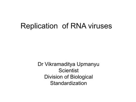 Replication of RNA viruses.ppt