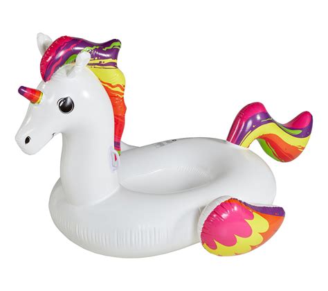 Bouée Xxl Chevauchable Licorne 224 X 164 Cm Jeux de plage Jeux de