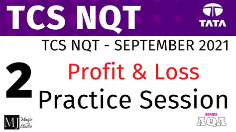 Tcs Careers Tcs Ninja Nqt Actual Questions Asked Profit And Loss