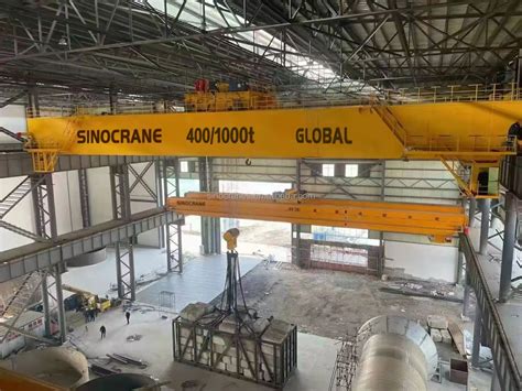 1 150 Ton Double Girder Overhead Crane For Foundry Casting Automatic