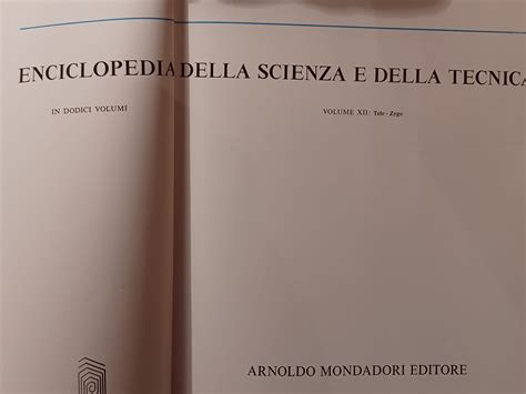 Enciclopedia Della Scienza E Della Tecnica Est Galleria Duepuntozero