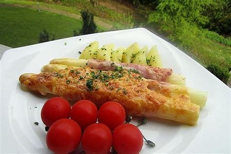 Berbackene Schinken Spargel R Llchen Von Hummel Chefkoch