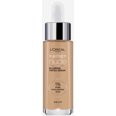L Oréal Paris True Match Nude Plumping Tinted Serum sérum pro sjednocení barevného tónu pleti