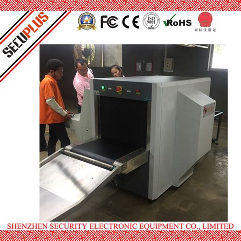 X Ray Baggage Inspection Security Scanners For Passengers Luggage