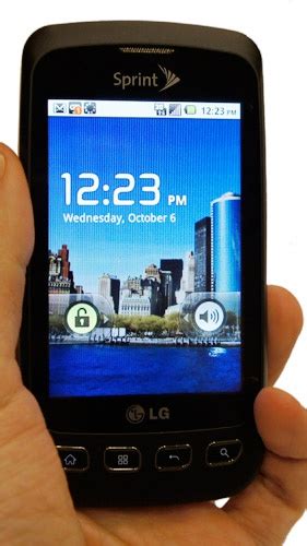 LG Optimus S Sprint