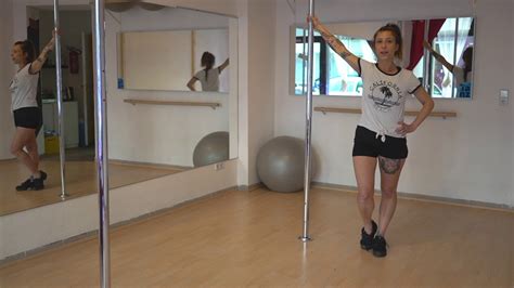 Pole Dance Beginners Training At Boogaloo Tanz Studio YouTube