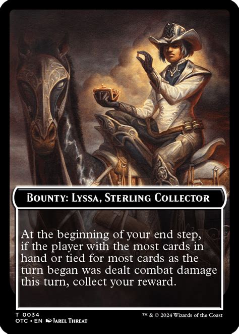 Bounty Lyssa Sterling Collector Bounty Rules Double Sided Token