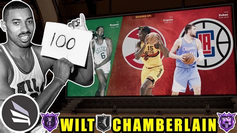 PRIME 100 POINT WILT CHAMBERLAIN BUILD HoF REB CHASER ANCHOR W