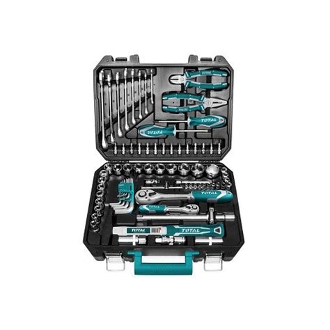 Ensemble d outils de 77 pièces THKTHP20776 Total Tools Maroc