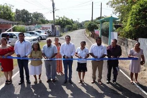 Entregan Obra En R A Huapacal 2da Sección De Cunduacán