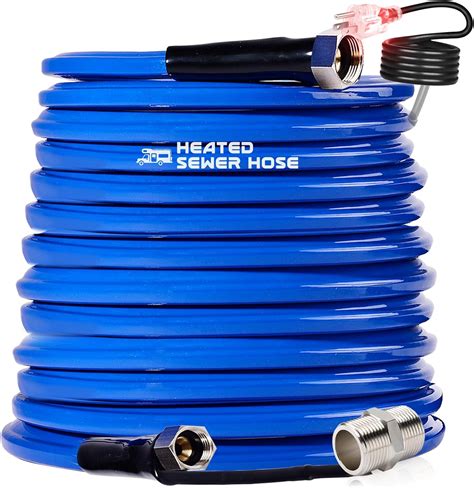 100 Ft Heated Water Hose For Rv 45 ℉ Antifreeze Heated Drinking Garden