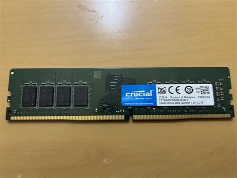 美光 DDR4 2666 16G記憶體 露天市集 全台最大的網路購物市集