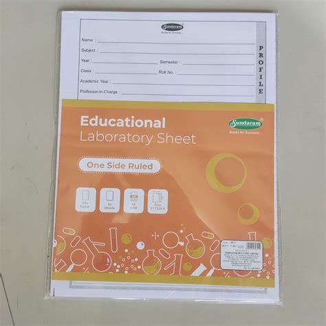 Sundaram Educational Laboratory Sheet A At Best Price In Pune Id