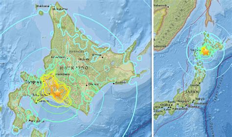 Map Of Japan Earthquake Today United States Map