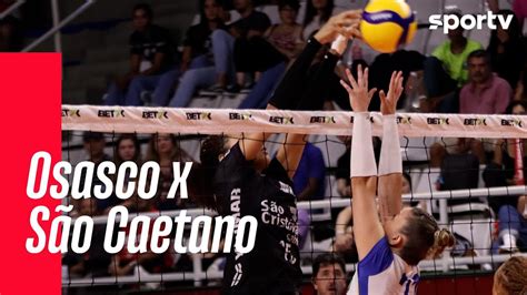 Osasco X S O Caetano Melhores Momentos Superliga Feminina De