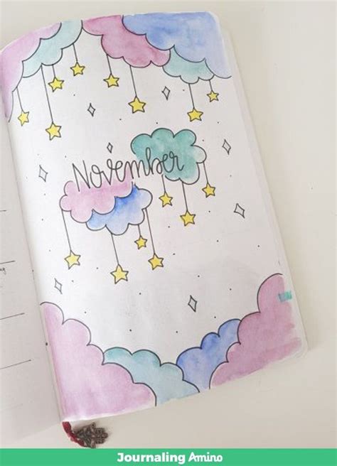 Portada De Noviembre Bullet Journal Books Bullet Journal Writing