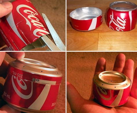 Cómo hacer un quemador con latas de refresco