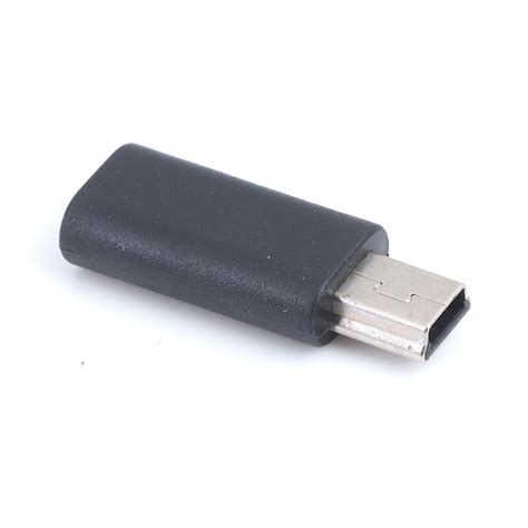 1pc X Adaptateur Entrée Micro Usb Sortie Mini Us Grandado