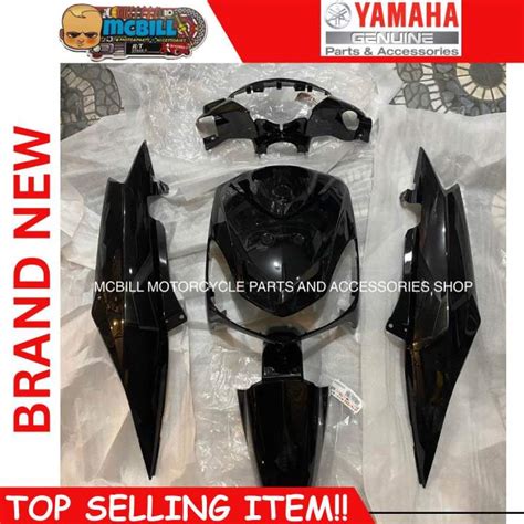 Mio Sporty Fairing Set Gloss Black Lazada Ph