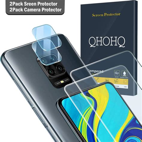 Qhohq Piezas Protector De Pantalla Para Xiaomi Redmi Note S Note