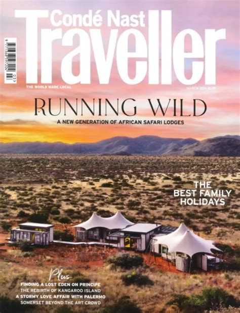 Conde Nast Traveller Magazine African Safari Palermo Australia