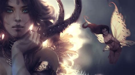 Fantasy Art Angel Mythology Darkness Screenshot Fictional