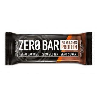 Biotech Zero bar CSOKI KARAMELL gluténmentes protein szelet 50g