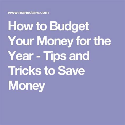 Budgeting Tips Save Money All Year Long