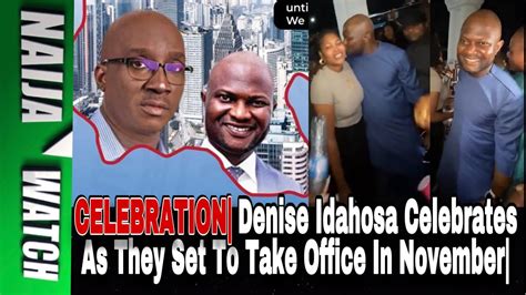 22 9 24 BREAKING APC DENISE IDAHOSA CELEBRATES THEIR VICTORY AS THE