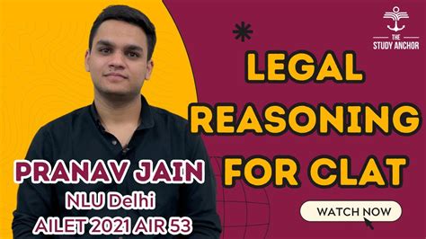 How To Prepare Legal Reasoning For Clat Ii Tips By An Nlu Delhi Student